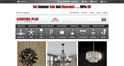 Desktop Screenshot of lightingplus.com